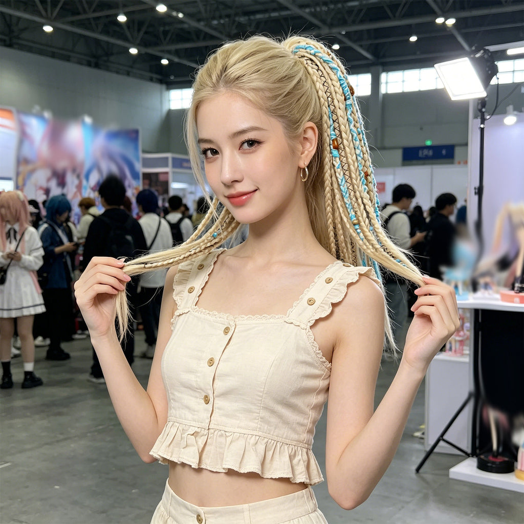 Boho Braided Ponytail Hair Extension