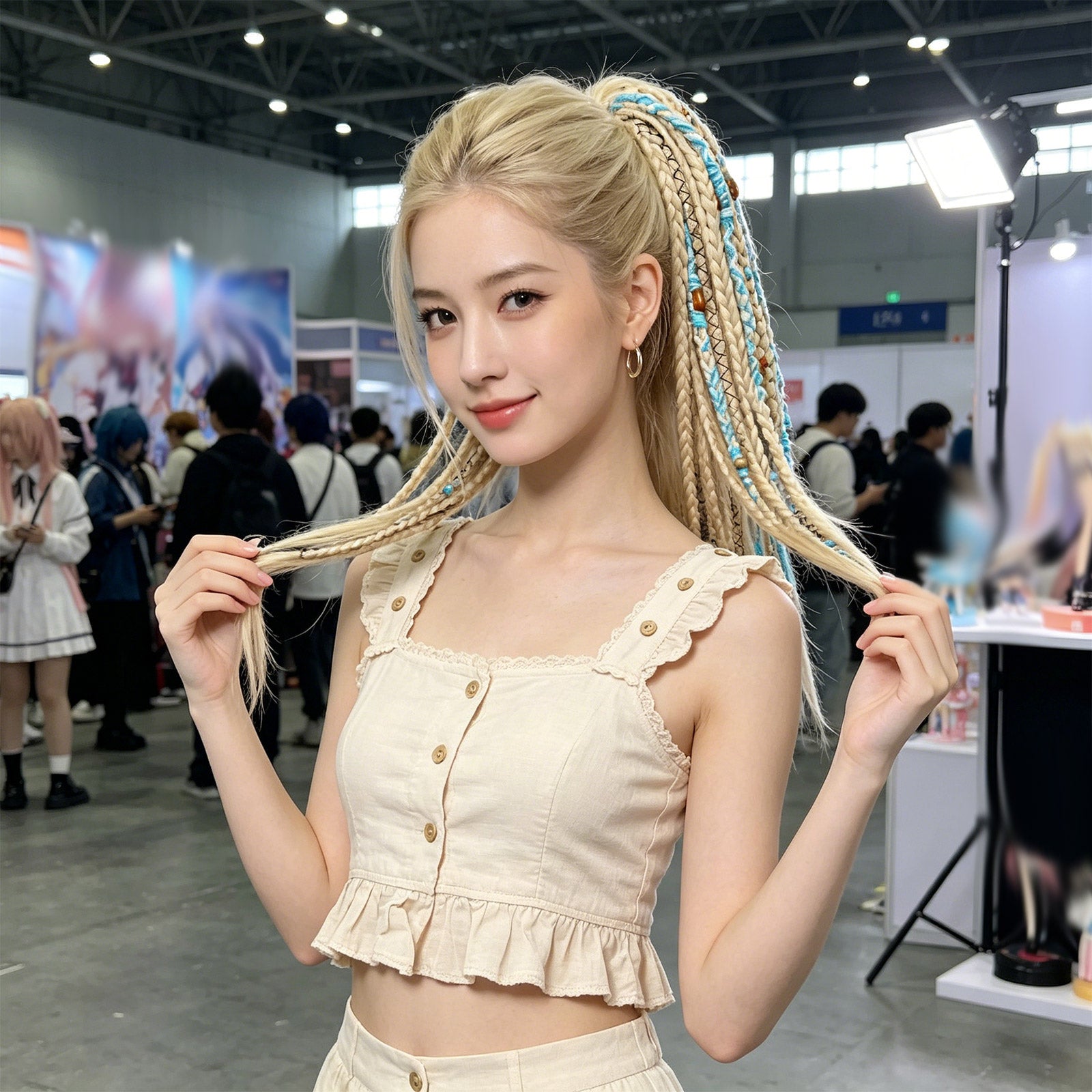 Boho Braided Ponytail Hair Extension