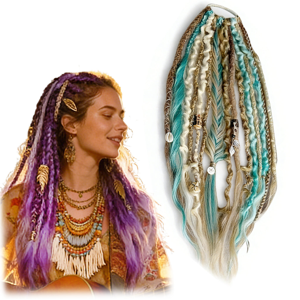 Elastic Dread Ponytail Hair Extension