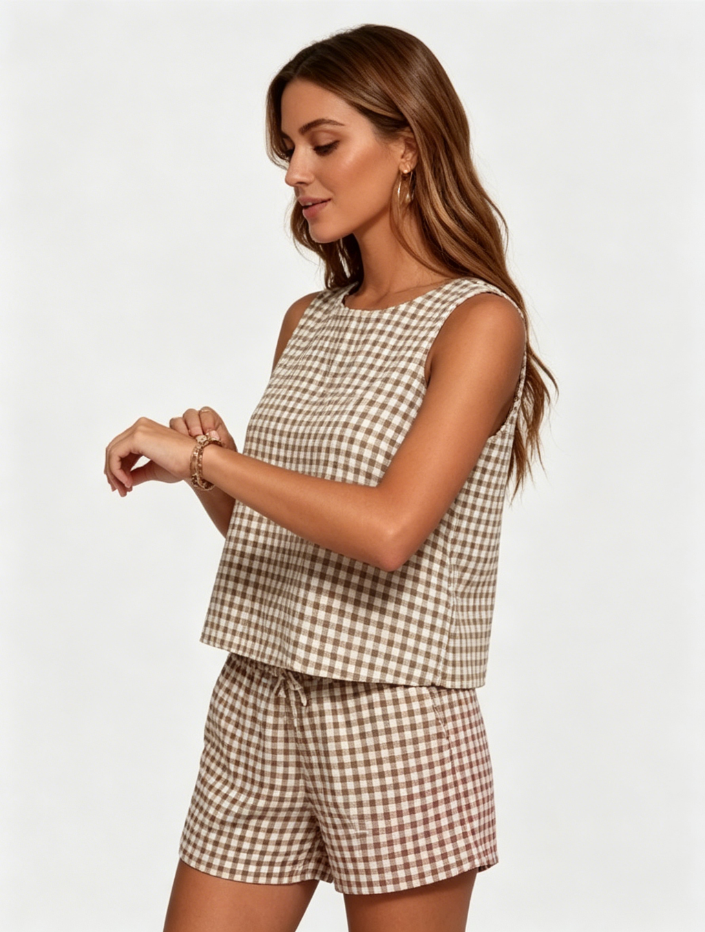 Women's Trendy 2 Piece Outfits Shorts Sets