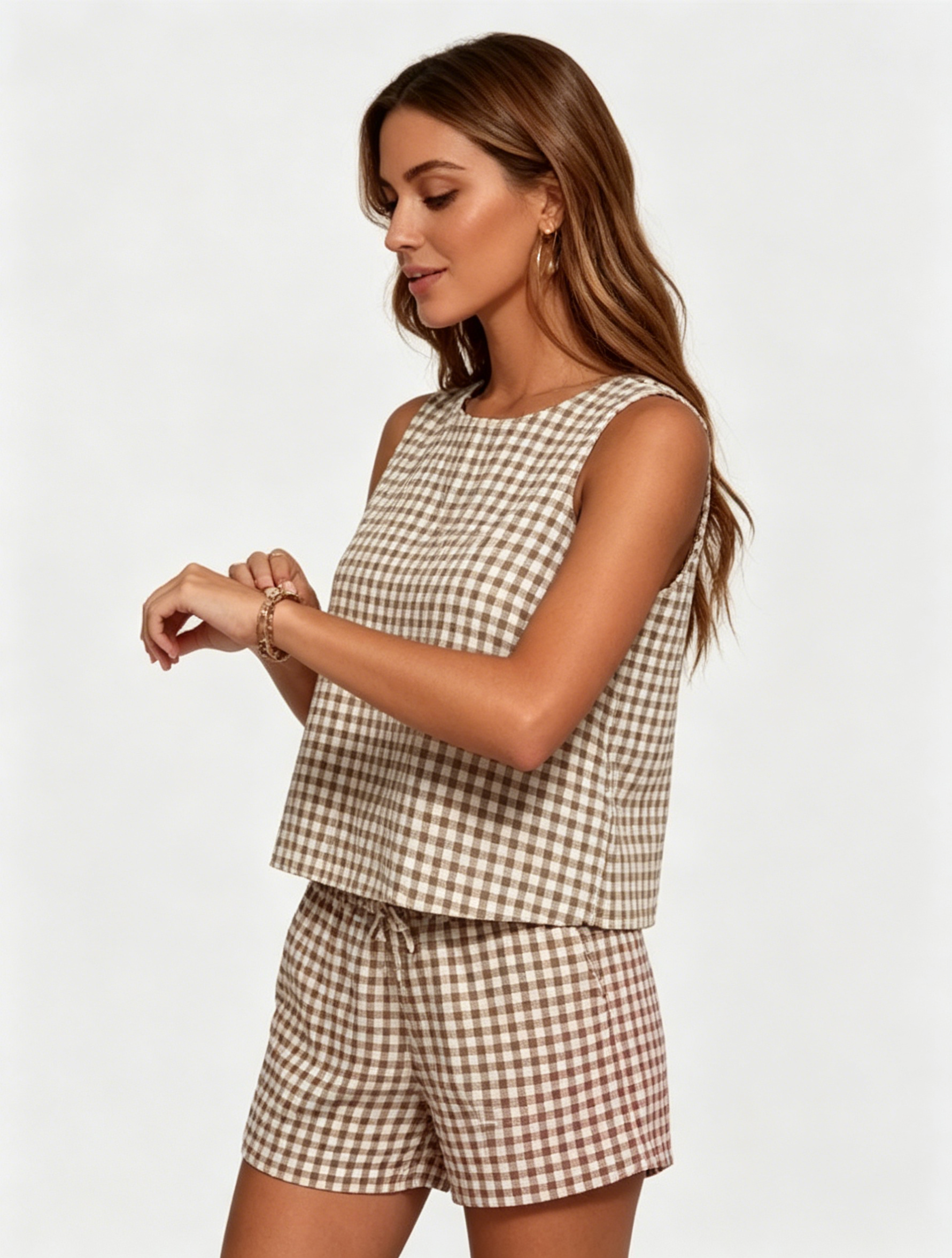 Women's Trendy 2 Piece Outfits Shorts Sets