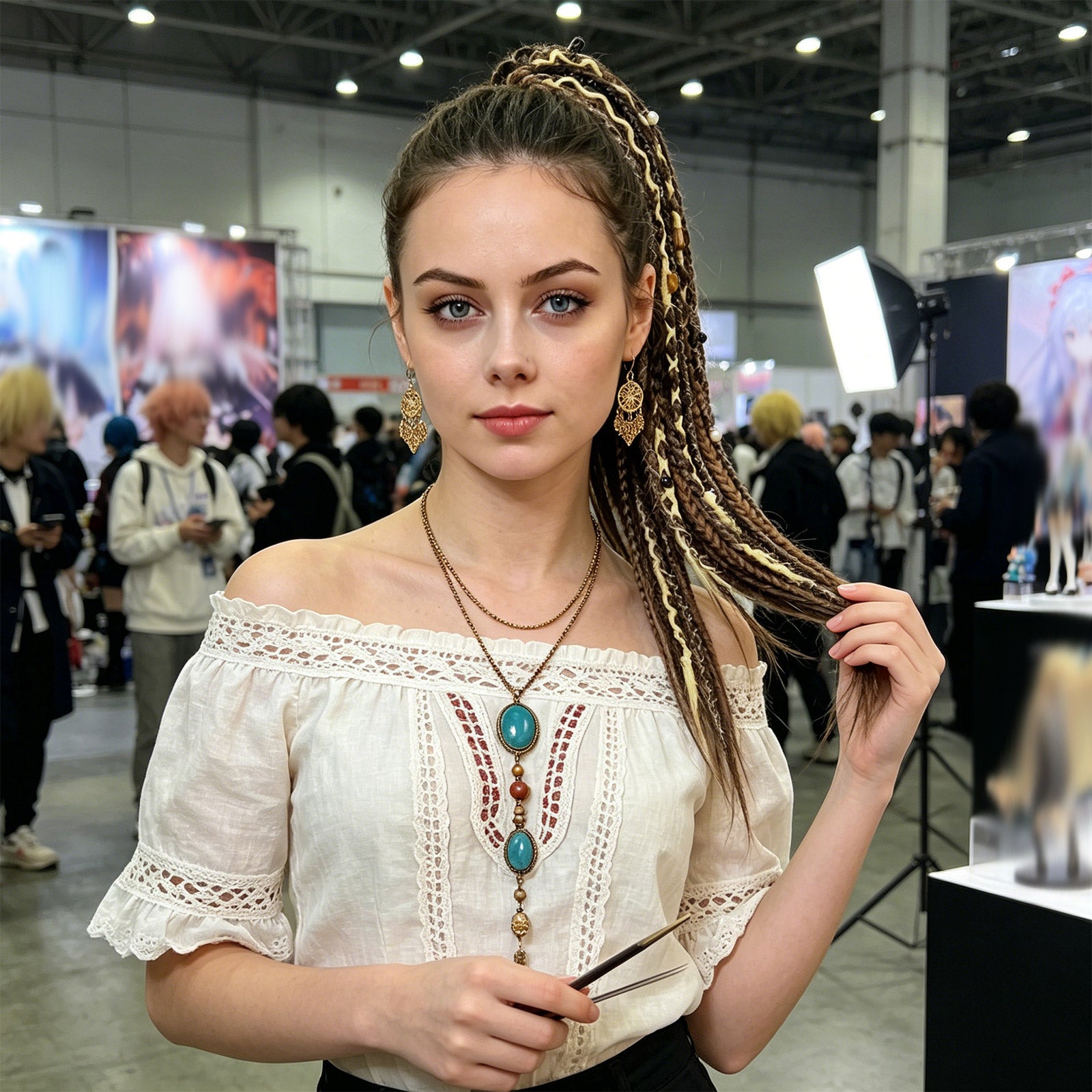 Boho Braided Ponytail Hair Extension