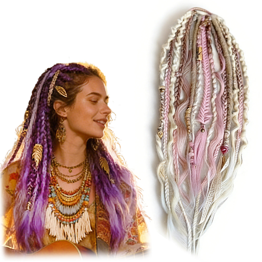 Elastic Dread Ponytail Hair Extension