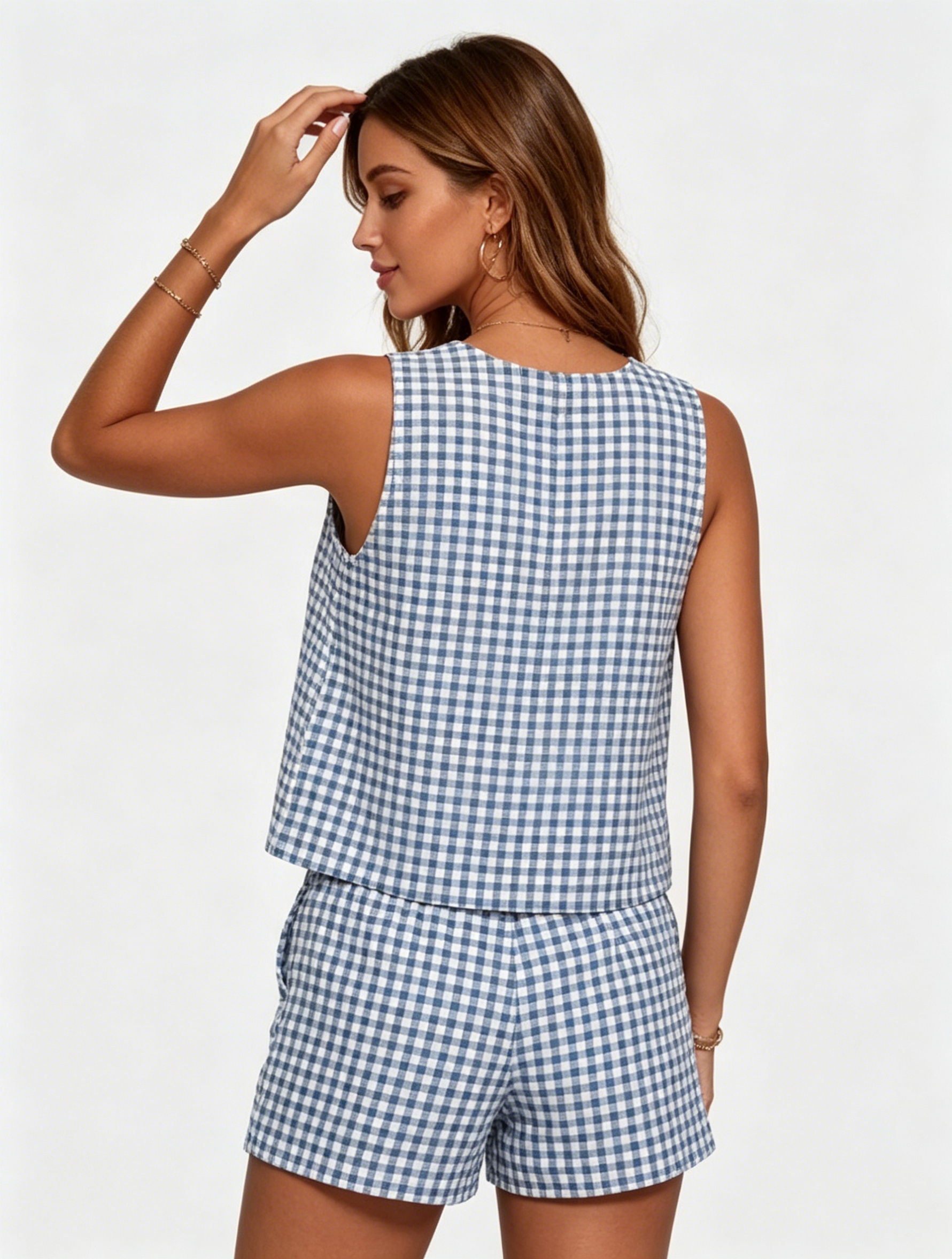 Women's Trendy 2 Piece Outfits Shorts Sets