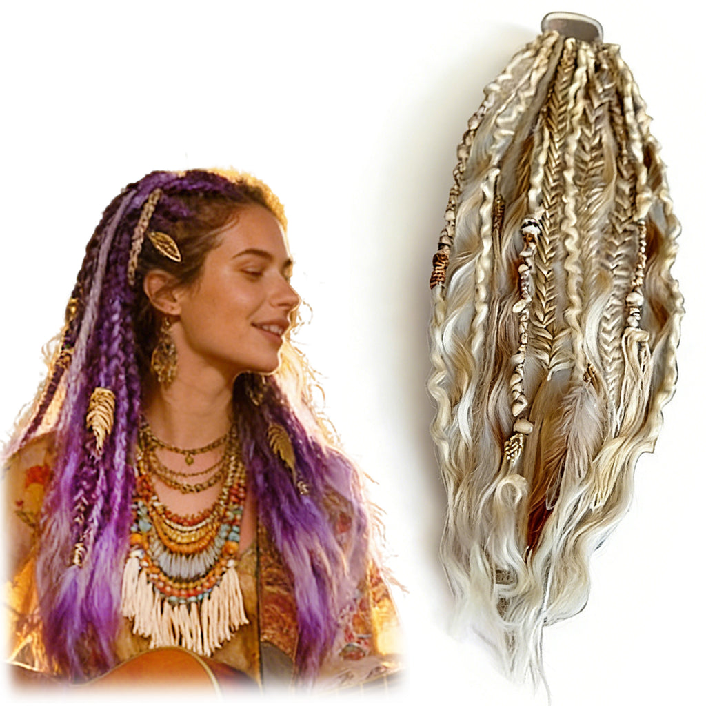 Elastic Dread Ponytail Hair Extension