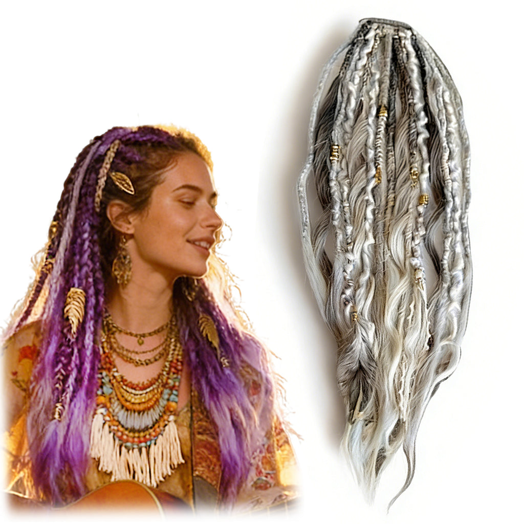Elastic Dread Ponytail Hair Extension