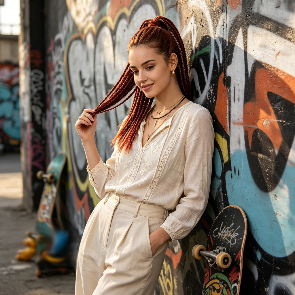 Boho Braided Ponytail Hair Extension