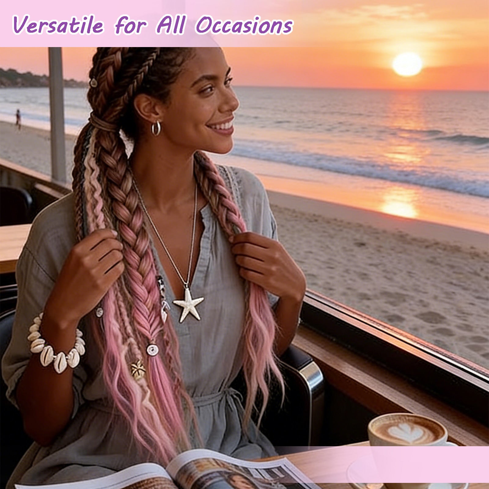 Elastic Dread Ponytail Hair Extension