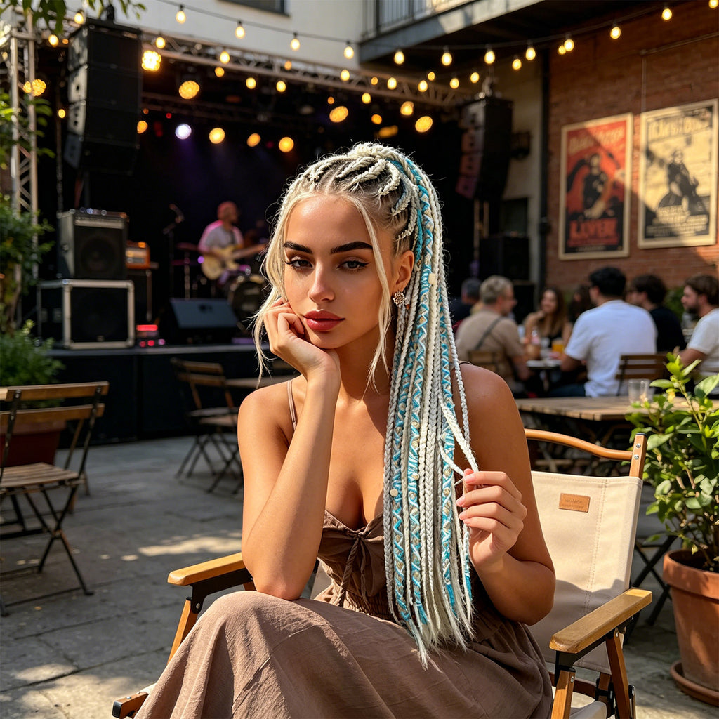 Boho Braided Ponytail Hair Extension