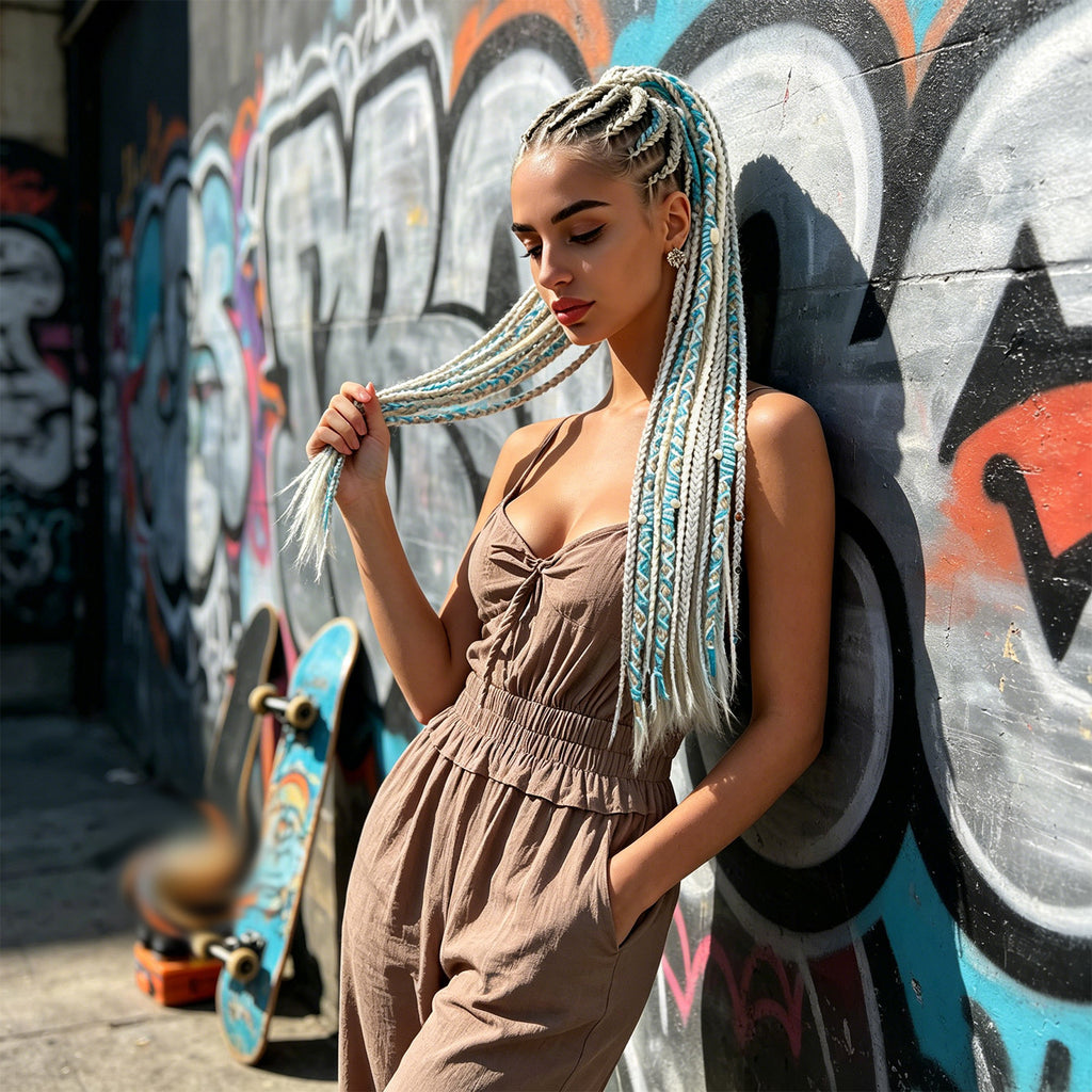 Boho Braided Ponytail Hair Extension