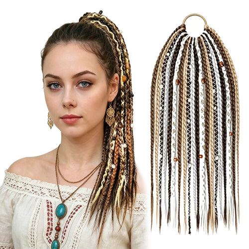Boho Braided Ponytail Hair Extension