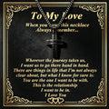 SOEVMOVR Cross Necklace for Men Stainless Steel Chain Gift for Husband