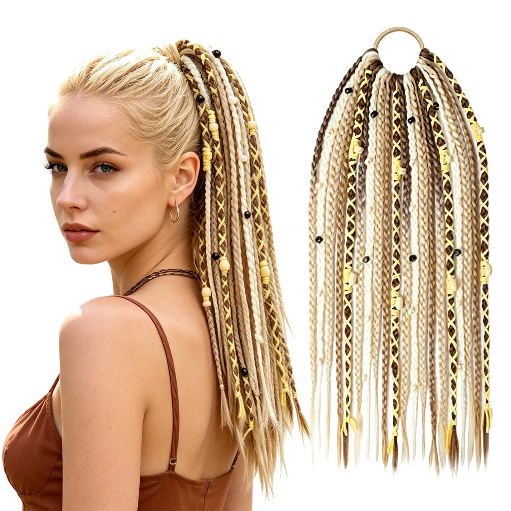 Boho Braided Ponytail Hair Extension